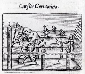 Courses de garçons de Orbis Sensualium Pictus, 1658 - John Amos Comenius